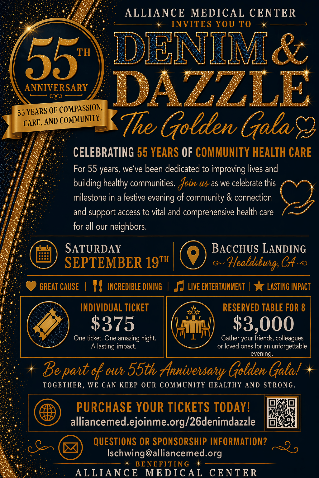 Denim and Dazzle Flyer